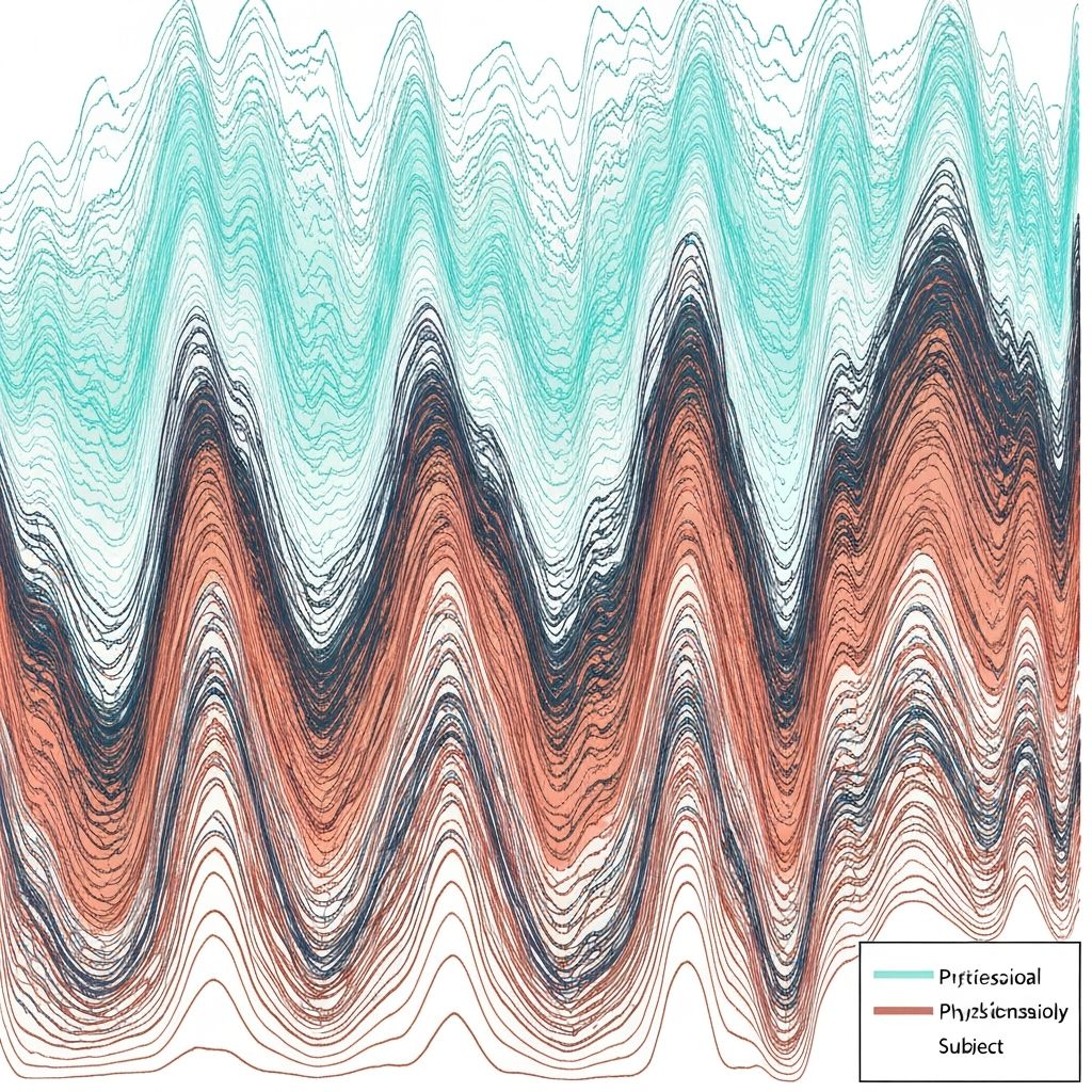 Research variability patterns visualization